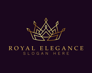 Golden Regal Crown logo