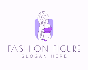 Fashion Swimsuit Apparel  logo design