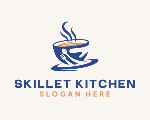 Hot Soup Restaurant logo design