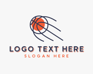 Modern Basketball Sport logo design