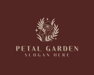 Herbal Organic Shrooms logo design