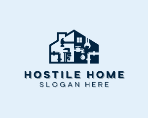 Home Plumbing Repair logo design