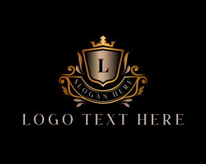 Deluxe Shield Royalty Logo