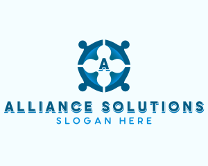 Non Profit People Organization logo design