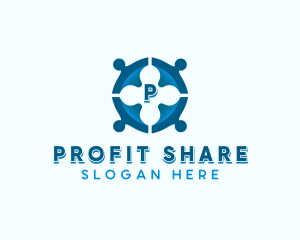 Non Profit People Organization logo design