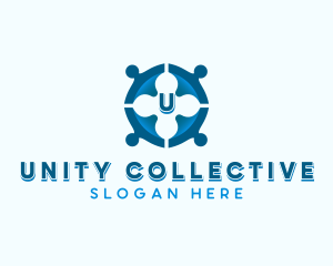 Non Profit People Organization logo design