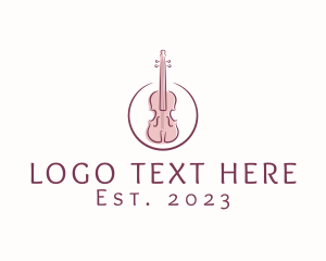 Violin String Music Instrument logo