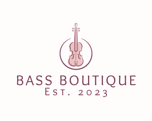 Violin String Music Instrument logo