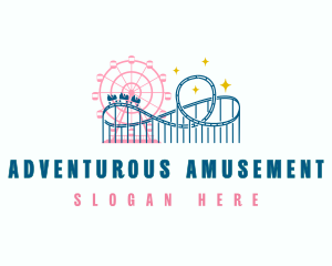 Funfair Amusement Park logo design