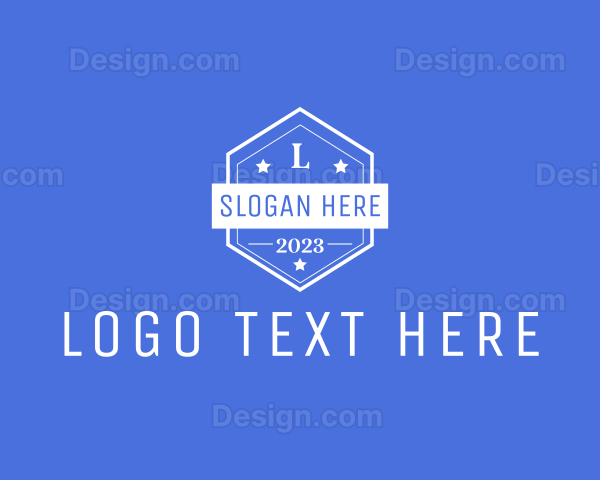 Hexagon Business Agency Badge Logo