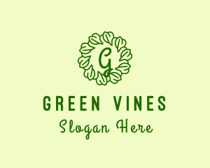 Ornament Leaf Vines logo