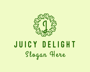 Ornament Leaf Vines logo design