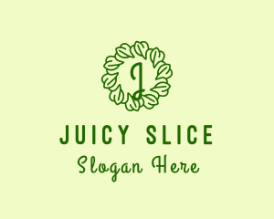 Ornament Leaf Vines logo design