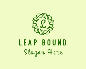 Ornament Leaf Vines logo design