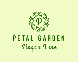 Ornament Leaf Vines logo design