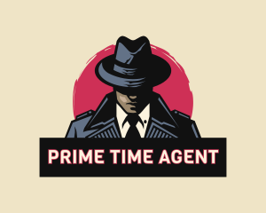 Dapper Detective Agent logo design