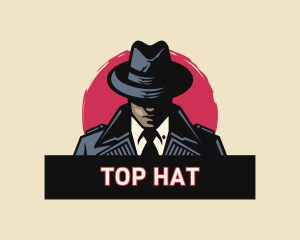 Dapper Detective Agent logo design