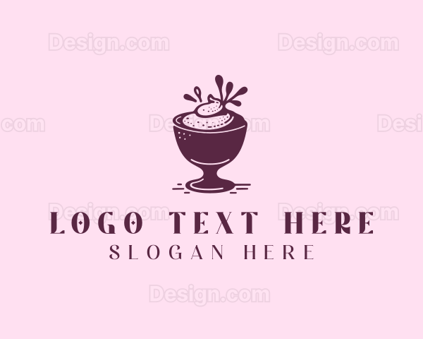 Dessert Sundae Creamery Logo