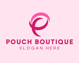 Fashion Boutique Letter P logo design