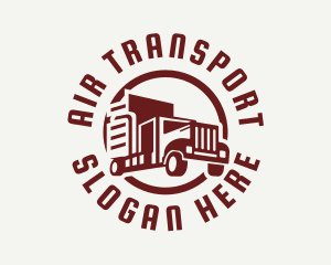 Delivery Truck Shipping logo design