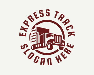 Delivery Truck Shipping logo design