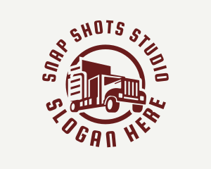 Delivery Truck Shipping logo