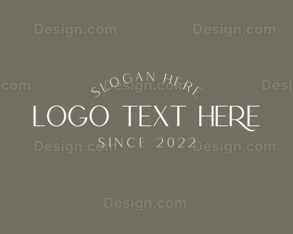 Elegant Fashion Brand Logo