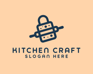 Kitchen Equipment Shopping logo design