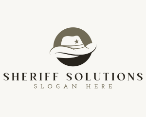 Western Cowboy Hat logo design