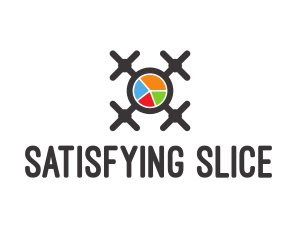 Pie Chart Drone  logo