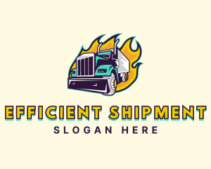 Truck Fire Shipment logo