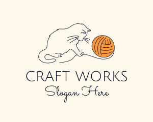 Cat Yarn Thread logo