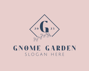 Flower Botanical Garden logo design