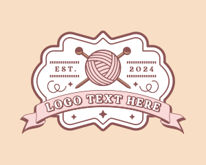 Crochet Knitting Yarn logo