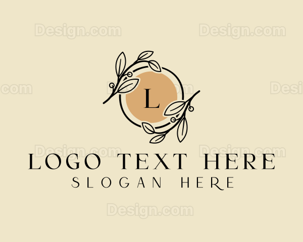 Elegant Floral Beauty Logo