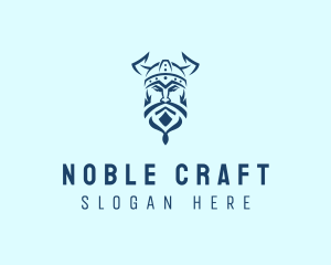 Noble Viking Warrior logo design