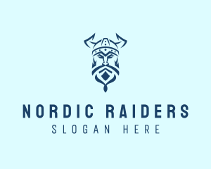 Noble Viking Warrior logo design