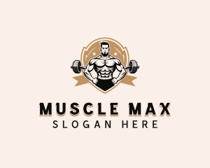 Muscle Man Bodybuilding  logo