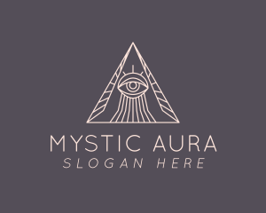 Pyramid Psychic Eye logo