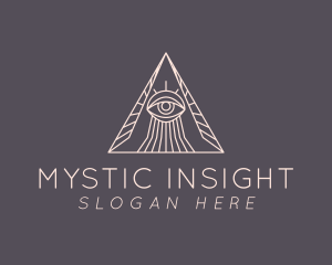 Pyramid Psychic Eye logo