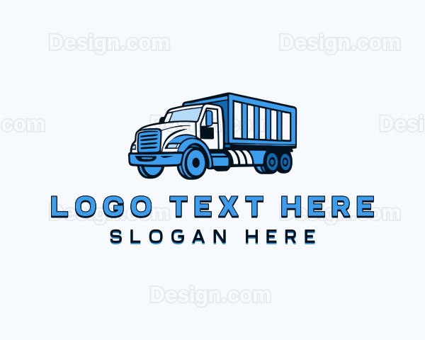 Truck Forwarding Logistics Logo