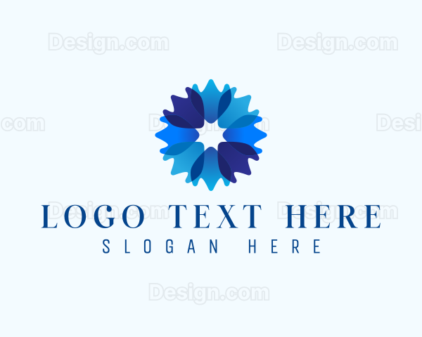 Beauty Petal Flower Logo