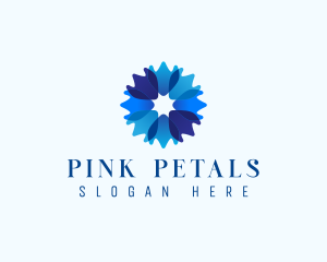 Beauty Petal Flower logo design