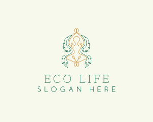 Yoga Wellness Spa  logo design