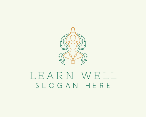 Yoga Wellness Spa  logo design