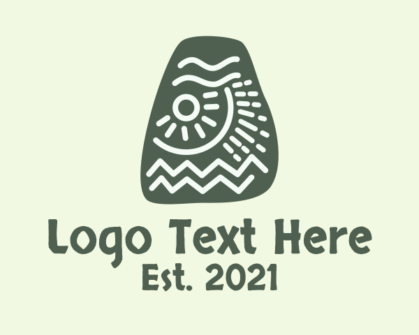 Stone logo example 1