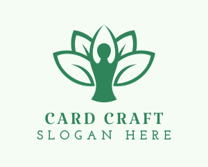 Leaf Yoga Meditation Logo