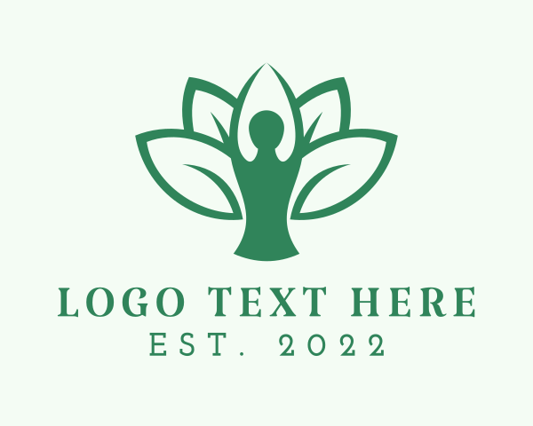 Meditation logo example 1