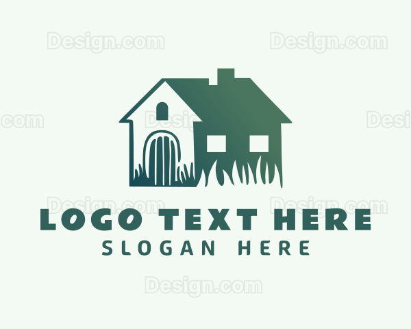 Grass House Gardening Logo