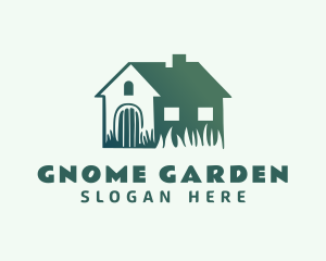 Grass House Gardening logo design